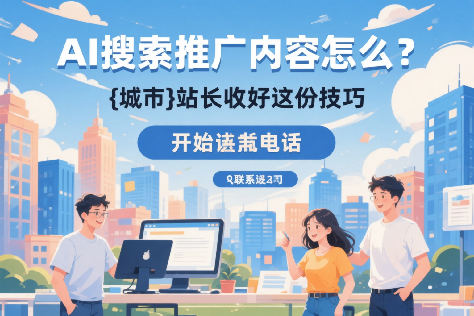 AI搜索推广内容怎么写？洱源站长收好这份技巧